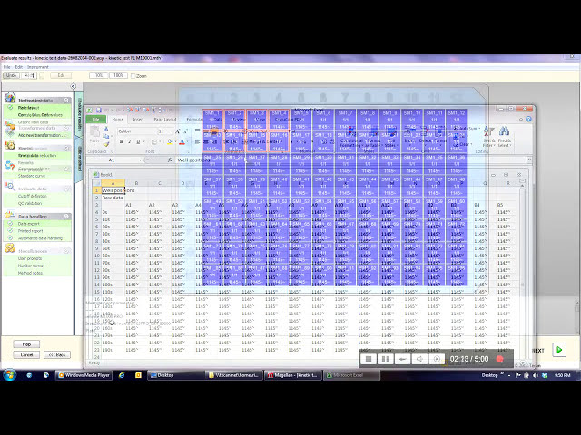 فیلم آموزشی: نرم افزار Tecan Magellan - توضیح مختصری در مورد صادرات داده های جنبشی به EXCEL با زیرنویس فارسی