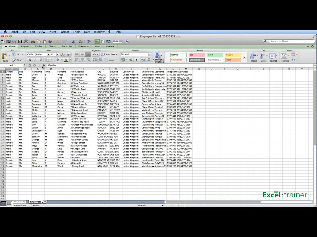 فیلم آموزشی: Excel for Mac 2011: The Personal Macro Workbook با زیرنویس فارسی