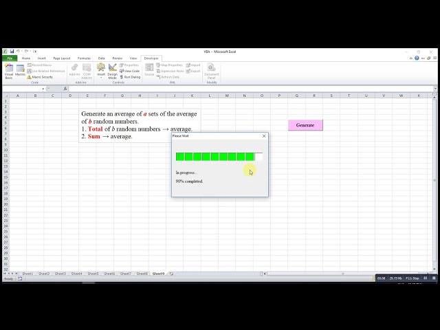 فیلم آموزشی: نوار پیشرفت در Excel VBA با استفاده از For Loop با زیرنویس فارسی