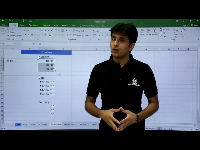 فیلم آموزشی: MS Excel - قالب بندی با زیرنویس فارسی