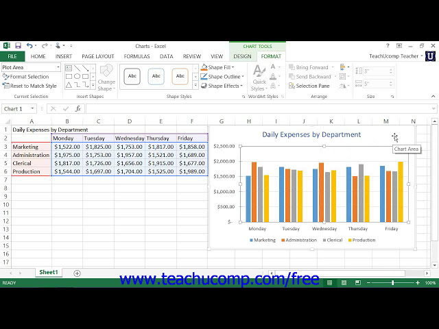 فیلم آموزشی: آموزش اکسل 2013 Formatting The Chart and Plot Areas آموزش مایکروسافت درس 28.14 با زیرنویس فارسی