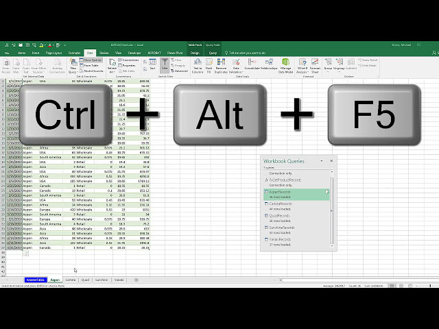 فیلم آموزشی: ترفند جادویی Excel 1347: عملکرد Power Query: جدول اصلی را به جداول فرعی برای هر محصول تقسیم کنید با زیرنویس فارسی