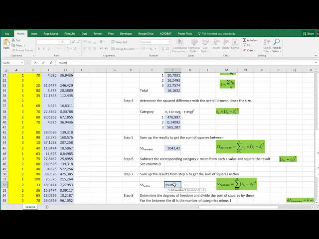 فیلم آموزشی: Excel - تست Levene برای واریانس