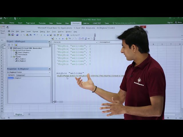 فیلم آموزشی: Excel VBA - جعبه پیام 2 با زیرنویس فارسی