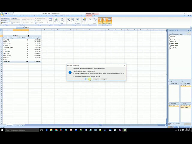 فیلم آموزشی: Excel - Pivot Table - Get Count، Sum بر اساس نام ستون‌های مجزا