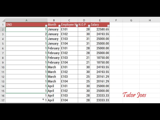 فیلم آموزشی: شماره سریال را فقط برای ردیف های قابل مشاهده در Microsoft Excel ایجاد کنید با زیرنویس فارسی