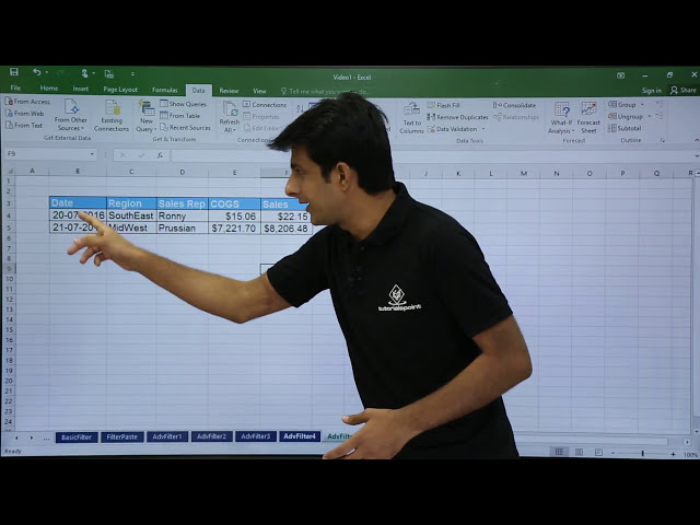 فیلم آموزشی: MS Excel - فیلترهای پیشرفته با زیرنویس فارسی
