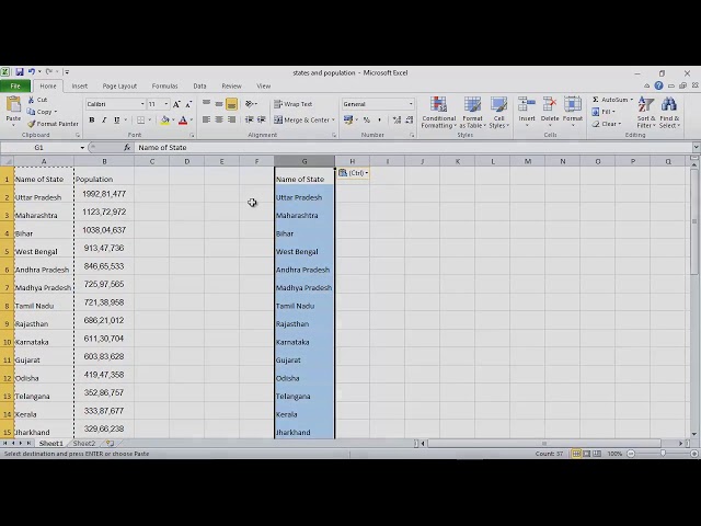 فیلم آموزشی: Microsoft Excel 2010- قالب بندی ارتفاع ردیف، عرض ستون و برش کپی و چسباندن با زیرنویس فارسی