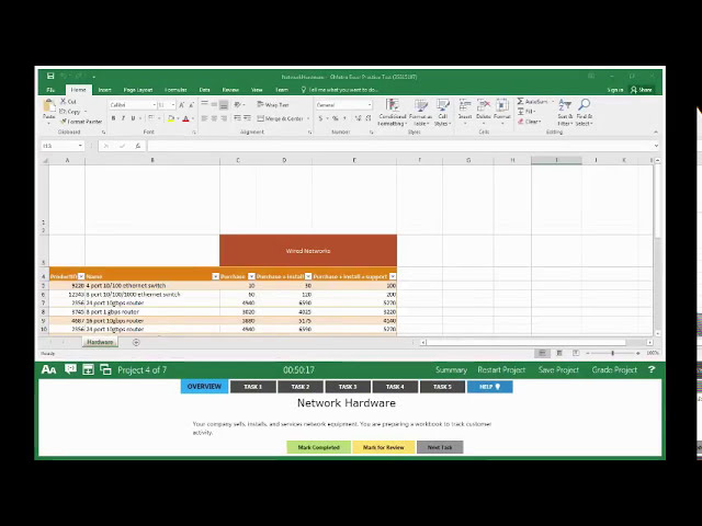 فیلم آموزشی: Excel 2016 Exam 1 - Project 3 با زیرنویس فارسی