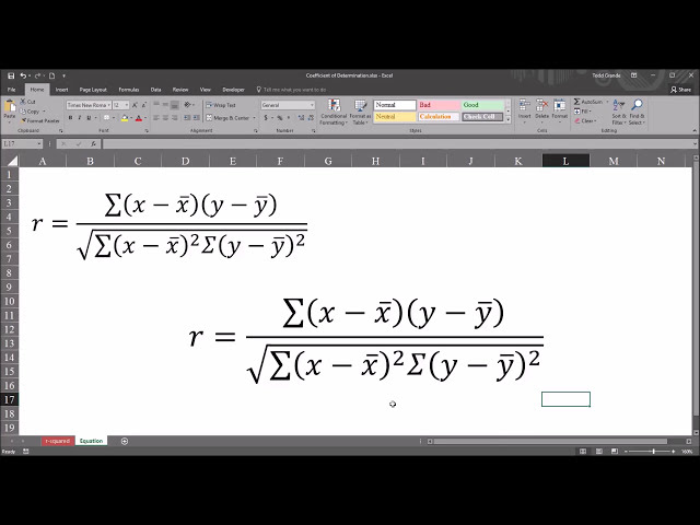 فیلم آموزشی: استفاده از ویژگی معادله جوهر در اکسل برای نوشتن معادلات با زیرنویس فارسی