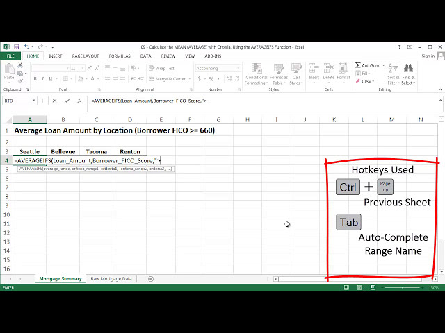 فیلم آموزشی: Excel - محاسبه میانگین (متوسط) با معیارها، با استفاده از تابع AVERAGEIFS با زیرنویس فارسی