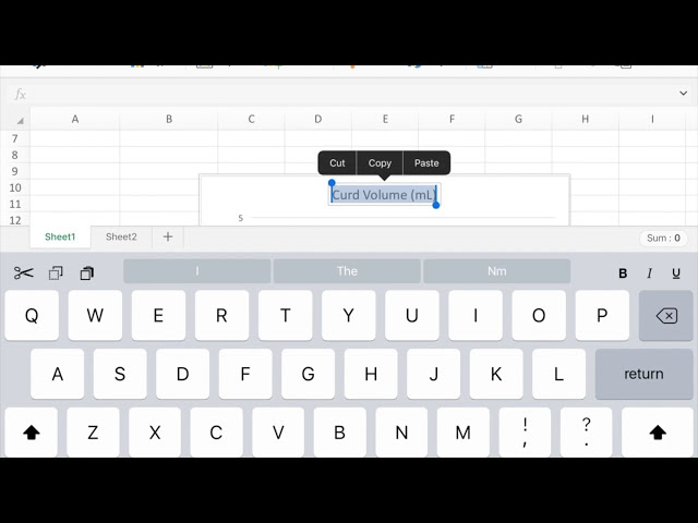 فیلم آموزشی: نحوه ایجاد نمودار نواری در اکسل در iPad با زیرنویس فارسی