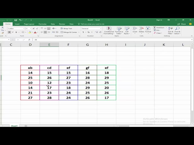 فیلم آموزشی: نحوه اضافه کردن رنگ خط مرزی در Microsoft Excel 2017 با زیرنویس فارسی