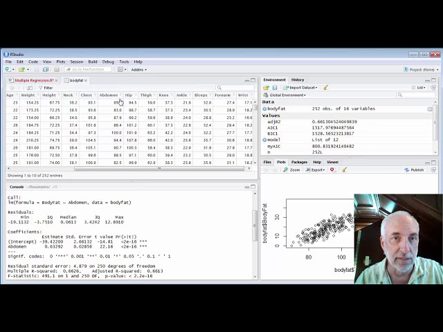 فیلم آموزشی: Lecture44 (Data2Decision) رگرسیون چندگانه در Excel و R با زیرنویس فارسی
