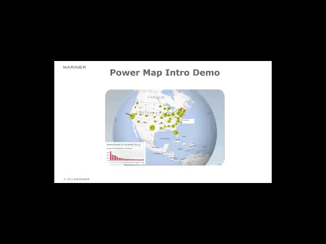 فیلم آموزشی: داستان گفتن با Excel Power Map با زیرنویس فارسی