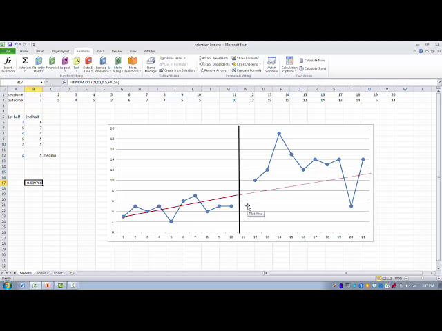 فیلم آموزشی: نحوه استفاده از Excel-Analysing Single Subject Design Data-Celeration Line و 2 SD Band با زیرنویس فارسی