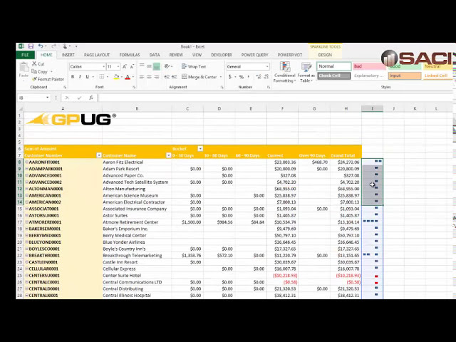 فیلم آموزشی: Microsoft Dynamics GP - Excel AR Trial Balance با زیرنویس فارسی