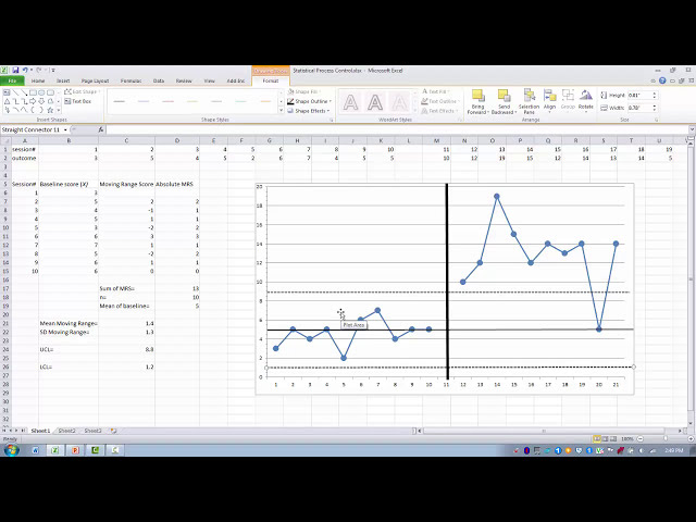 فیلم آموزشی: نحوه استفاده از Excel-Analysing Single Subject Design Data-Statistical Process Control با زیرنویس فارسی