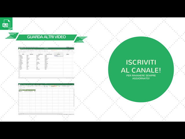 فیلم آموزشی: Formattazione Condizionale (بخش 1) - Excel Facile با زیرنویس فارسی