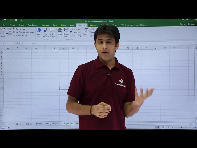 فیلم آموزشی: Excel VBA - فعال کردن برگه