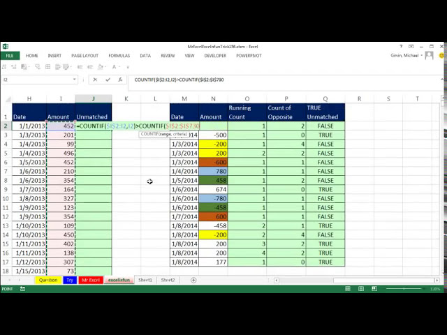 فیلم آموزشی: Dueling Excel - بدهی ها و اعتبارات بی نظیر - Duel 156 با زیرنویس فارسی