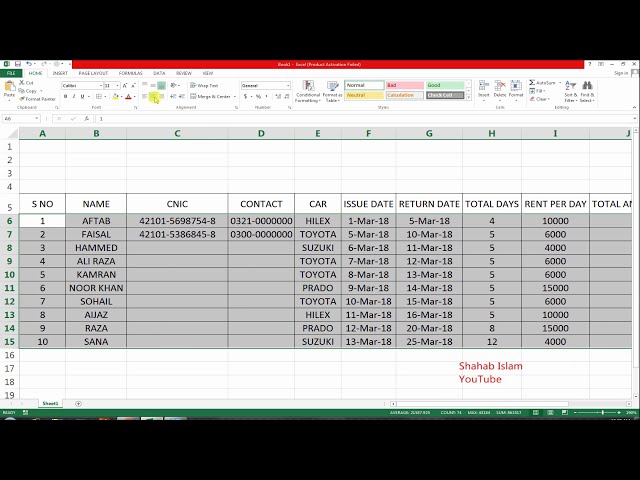 فیلم آموزشی: #136 نحوه تهیه گزارش نمایشگاه خودروی خودرو در MS Excel