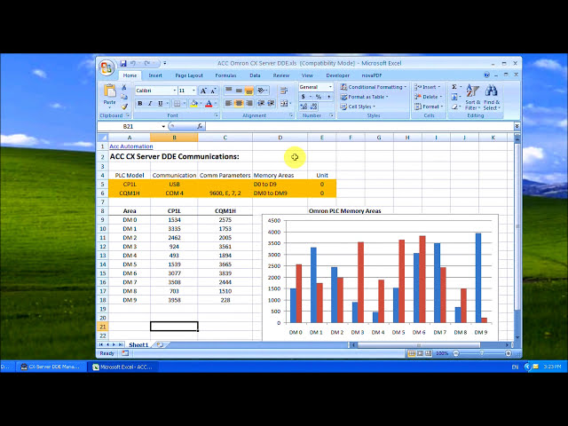 فیلم آموزشی: پیاده سازی Omron CX Server DDE و Excel با زیرنویس فارسی