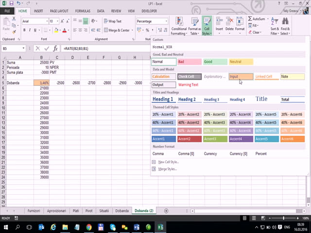 فیلم آموزشی: ISA Excel Biletul 1