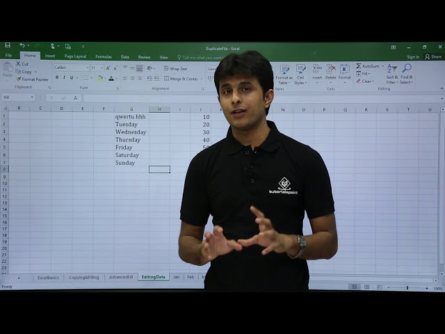 فیلم آموزشی: MS Excel - ویرایش داده ها با زیرنویس فارسی