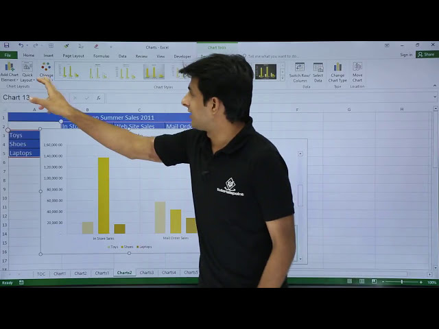 فیلم آموزشی: MS Excel - طراحی یک نمودار ستونی بخش: 1 با زیرنویس فارسی