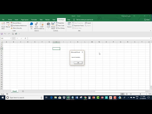 فیلم آموزشی: Excel VBA: ماکرو دیگری را از داخل یک ماکرو با استفاده از دستور Call اجرا کنید