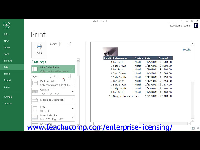 فیلم آموزشی: آموزش Microsoft Office Excel 2013 پیش نمایش چاپ 10.1 آموزش گروه کارکنان با زیرنویس فارسی