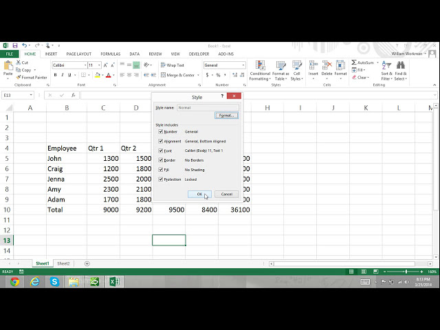 فیلم آموزشی: Excel For Noobs قسمت 49: نحوه تغییر سبک پیش فرض یک workbook کامل Excel 2016 Excel 2013 با زیرنویس فارسی