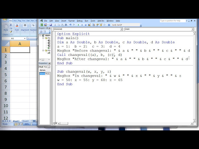 فیلم آموزشی: Excel VBA مبحث 4.3 - عبور از طریق مرجع در مقابل عبور از ارزش با زیرنویس فارسی