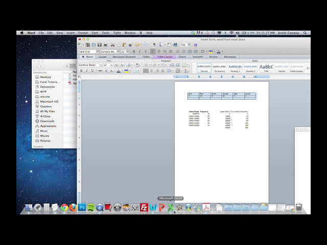 فیلم آموزشی: نحوه ذخیره یک فایل اکسل جاسازی شده در یک سند Word: نکات Microsoft Excel با زیرنویس فارسی