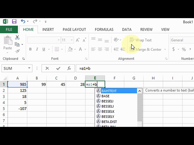 فیلم آموزشی: Excel 2013 یا 2010 - چگونه اعداد را جمع یا تفریق کنیم با زیرنویس فارسی