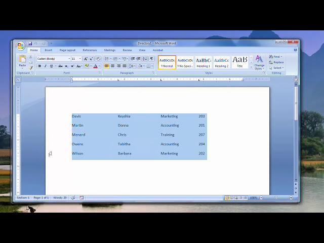 فیلم آموزشی: با استفاده از Mail Merge توسط Chris Menard یک فهرست در Microsoft Word ایجاد کنید با زیرنویس فارسی