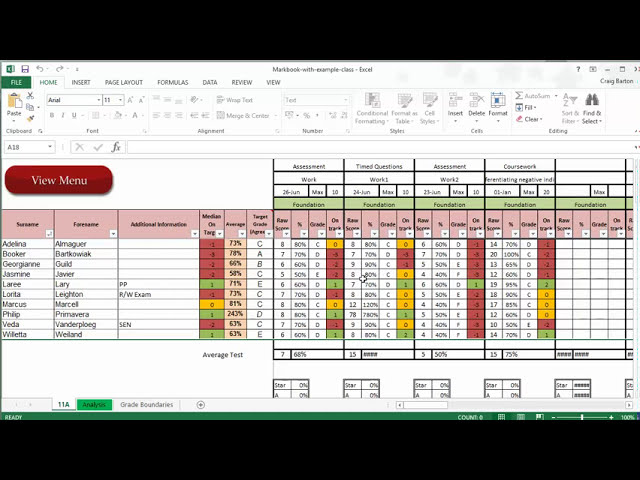 فیلم آموزشی: Maths ROTW 102 - Ultimate Excel Markbook با زیرنویس فارسی