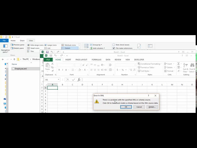 فیلم آموزشی: Microsoft Excel 365 نحوه باز کردن فایل XML به عنوان جدول در اکسل