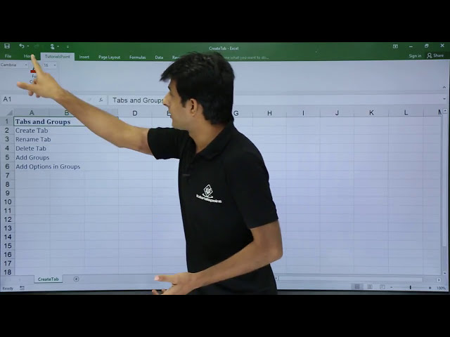 فیلم آموزشی: MS Excel - زبانه ها و گروه ها