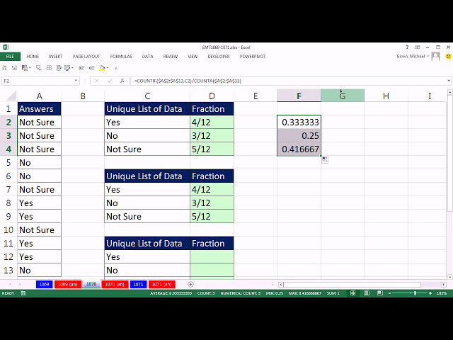 فیلم آموزشی: Excel Magic Trick 1070: 4 \ با زیرنویس فارسی