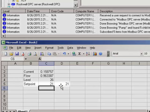 فیلم آموزشی: OPC Expert داده های Real Time را به Excel منتقل می کند با زیرنویس فارسی