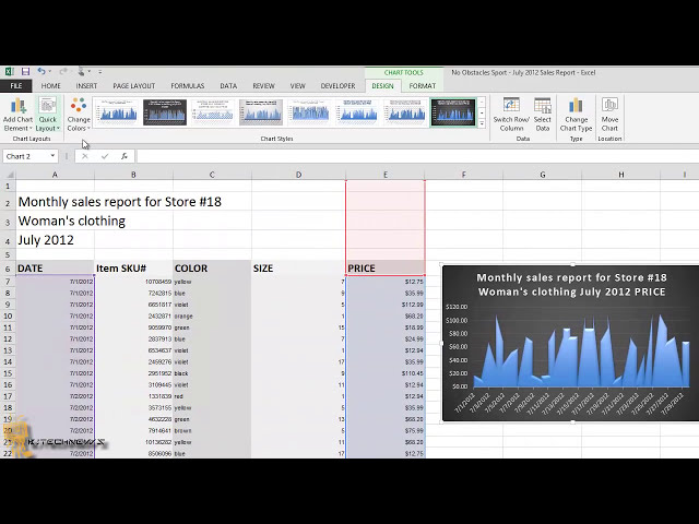 فیلم آموزشی: Microsoft Office 2013 - Excel 2013: Preview Quick Analysis | ویژگی توصیه مشاور نمودار با زیرنویس فارسی