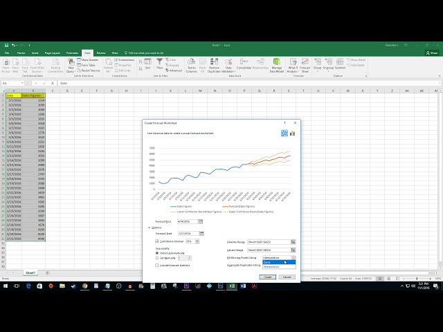 فیلم آموزشی: Excel 2016: نحوه ایجاد نمودار / برگه پیش بینی با زیرنویس فارسی