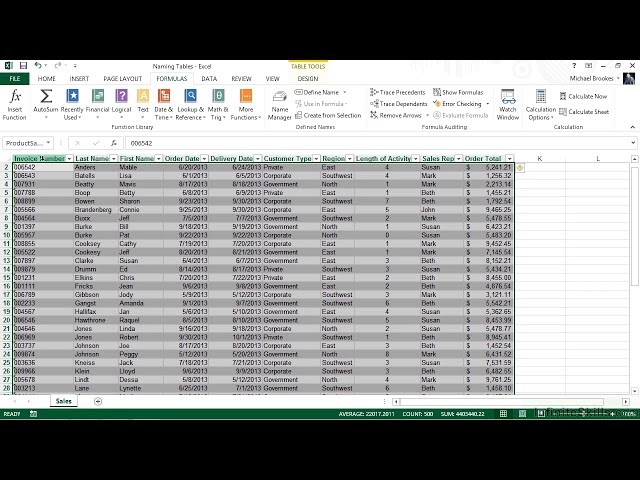 فیلم آموزشی: Microsoft Excel - Tables Deep Dive Tutorial | نام گذاری جداول با زیرنویس فارسی