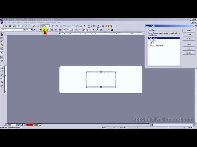فیلم آموزشی: Avery Design Pro Lesson 11 - ابزارهایی برای ادغام لیست های Excel و Access برای تولید برچسب ها. با زیرنویس فارسی
