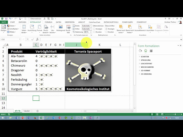 فیلم آموزشی: Excel # 612 - رتبه بندی mit eigenen Symbolen erstellen