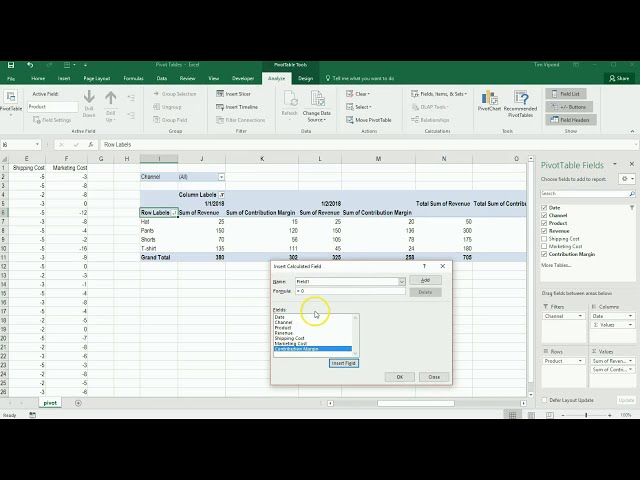 فیلم آموزشی: آموزش Excel Pivot Table: چگونه یک Pivot Table بسازیم با زیرنویس فارسی