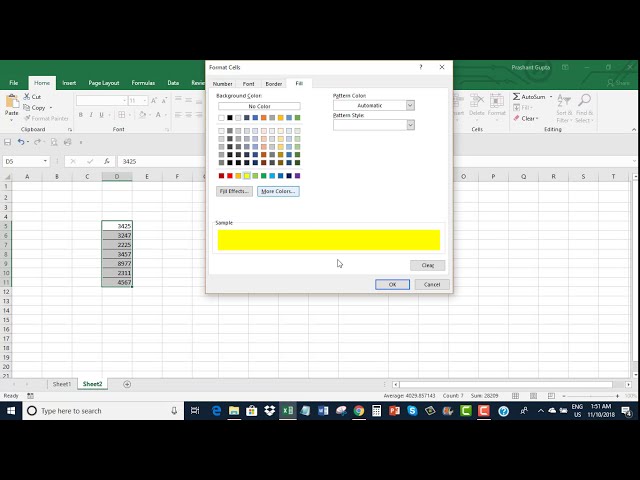 فیلم آموزشی: MS Excel: تمام سلول هایی که به عدد خاصی ختم می شوند را برجسته کنید