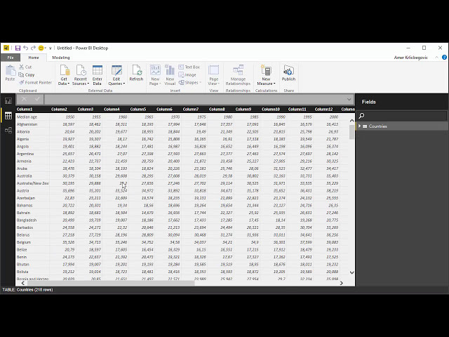 فیلم آموزشی: 5. Ubacivanje podataka IZ Excel-a u Power BI Desktop با زیرنویس فارسی